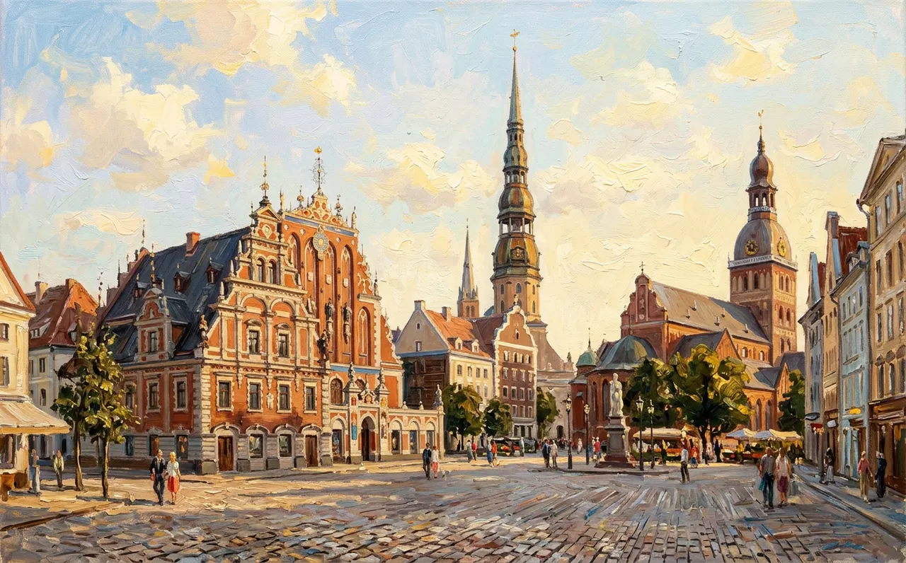 The House of the Blackheads in Riga's old town